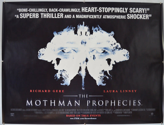 The Mothman Prophecies - Original Quad Poster - Film Poster - Movie Poster