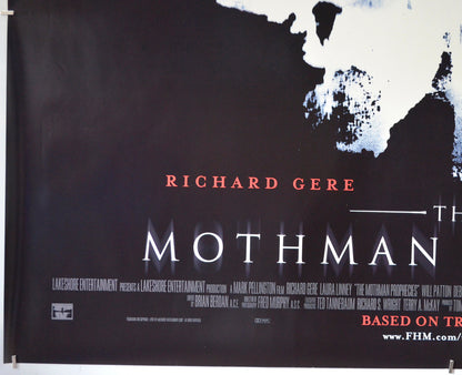 THE MOTHMAN PROPHECIES (Bottom Left) Cinema Quad Movie Poster 