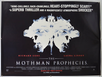 The Mothman Prophecies Original Quad Poster - Film Poster - Movie Poster  