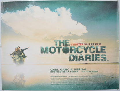 The Motorcycle Diaries (a.k.a. Diarios de motocicleta) Original Quad Poster - Film Poster - Movie Poster