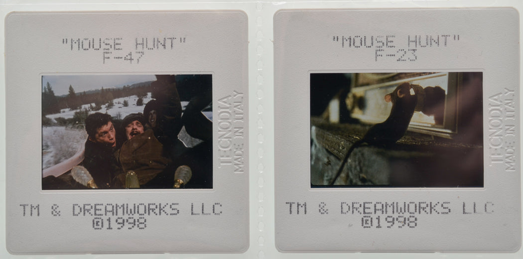 Mouse Hunt (Slides 7 and 8) Original 35mm Slides - Cinema Press Slides
