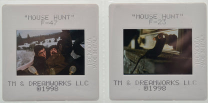 Mouse Hunt (Slides 7 and 8) Original 35mm Slides - Cinema Press Slides