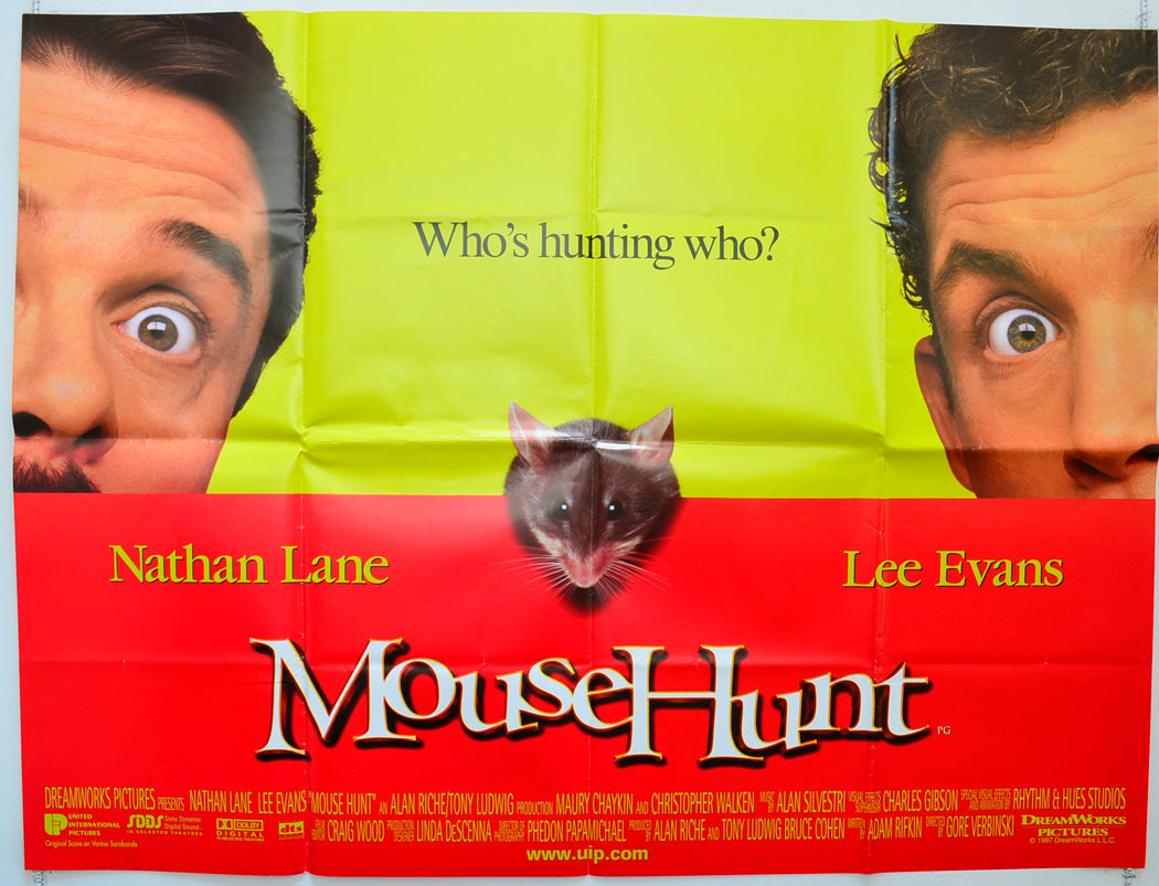 Mousehunt Original Quad Poster - Film Poster - Movie Poster  