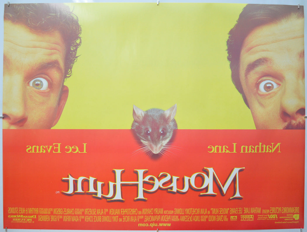 MOUSEHUNT (Back) Cinema Quad Movie Poster 