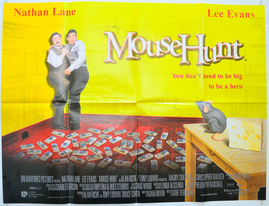 Mousehunt  (Design 2)   Original Quad Poster - Film Poster - Movie Poster  