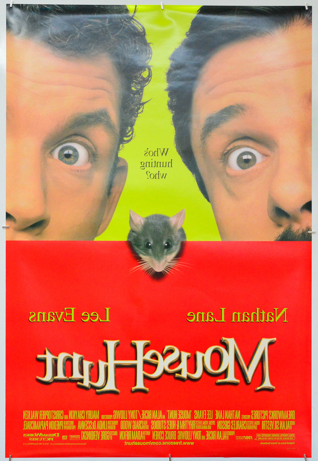 Mousehunt (Back) Cinema One Sheet Movie Poster 