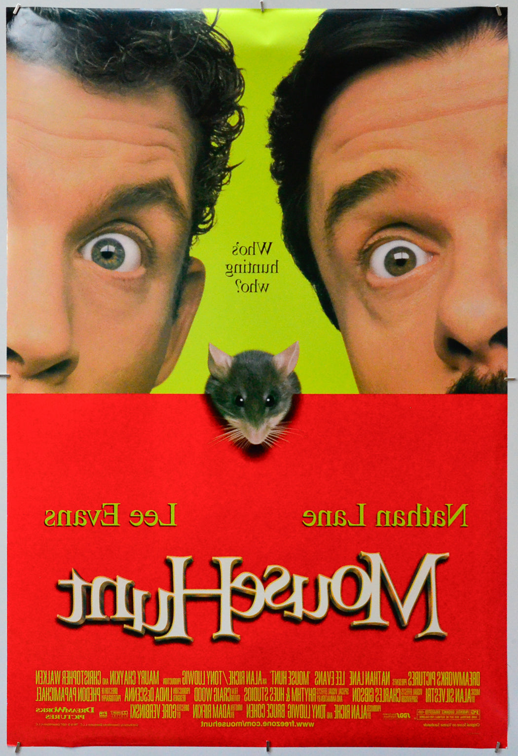 Mousehunt (Back) Cinema One Sheet Movie Poster 