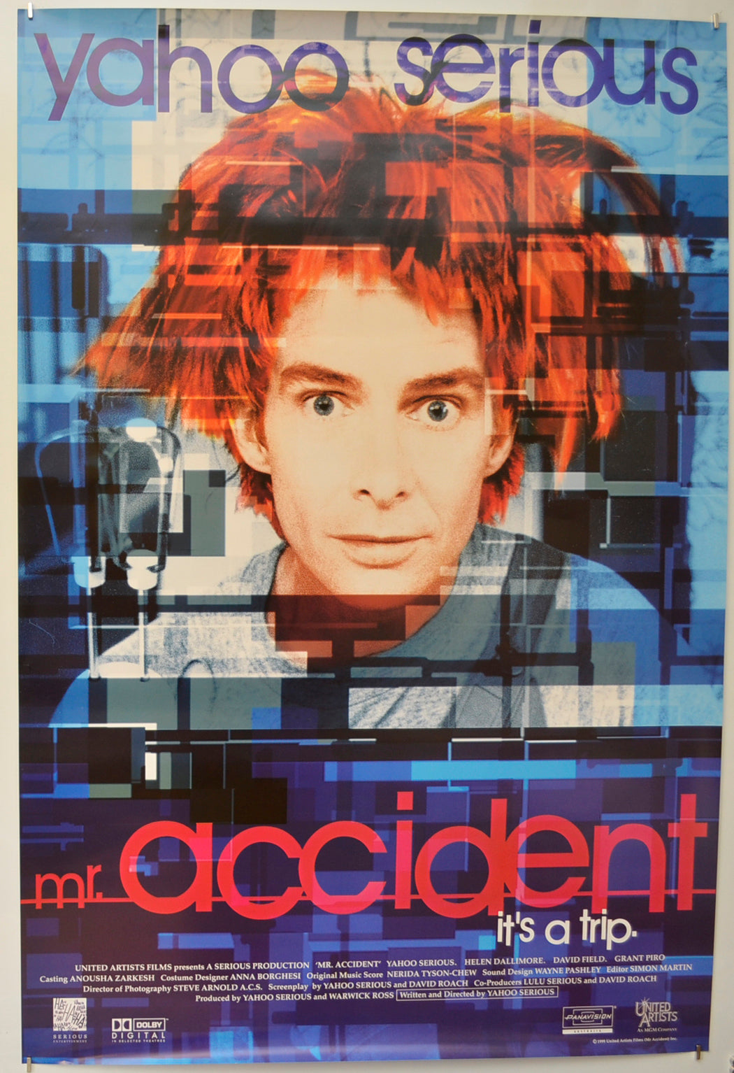 Mr. Accident Original One Sheet Poster - Film Poster - Movie Poster  