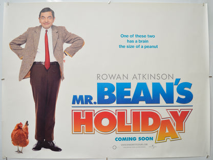 Mr. Bean's Holiday Original Quad Poster - Film Poster - Movie Poster  