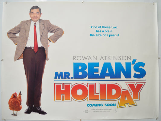 Mr. Bean's Holiday Original Quad Poster - Film Poster - Movie Poster  