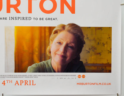 Mr. Burton (Bottom Right) Cinema Quad Movie Poster 