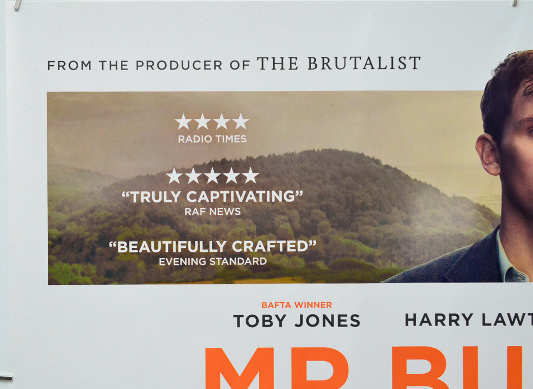 Mr. Burton (Top Left) Cinema Quad Movie Poster 