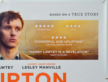 Mr. Burton (Top Right) Cinema Quad Movie Poster 