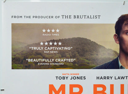 Mr. Burton (Top Left) Cinema Quad Movie Poster 