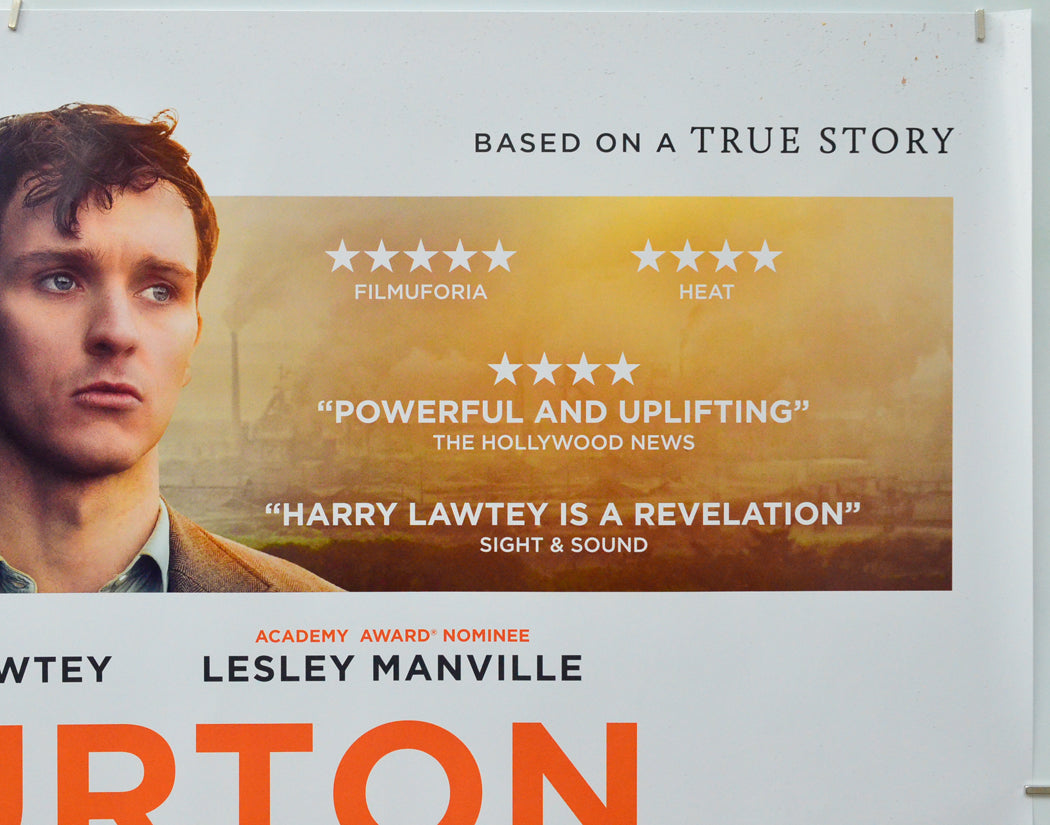 Mr. Burton (Top Right) Cinema Quad Movie Poster 