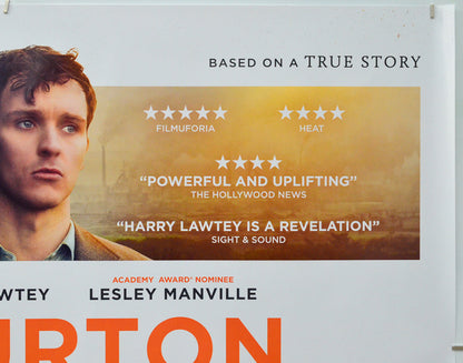 Mr. Burton (Top Right) Cinema Quad Movie Poster 