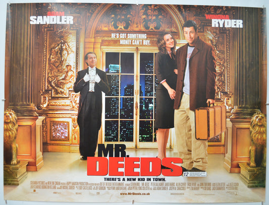 Mr. Deeds Original Quad Poster - Film Poster - Movie Poster  