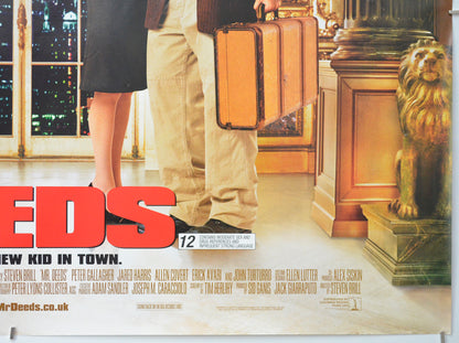 MR. DEEDS (Bottom Right) Cinema Quad Movie Poster 