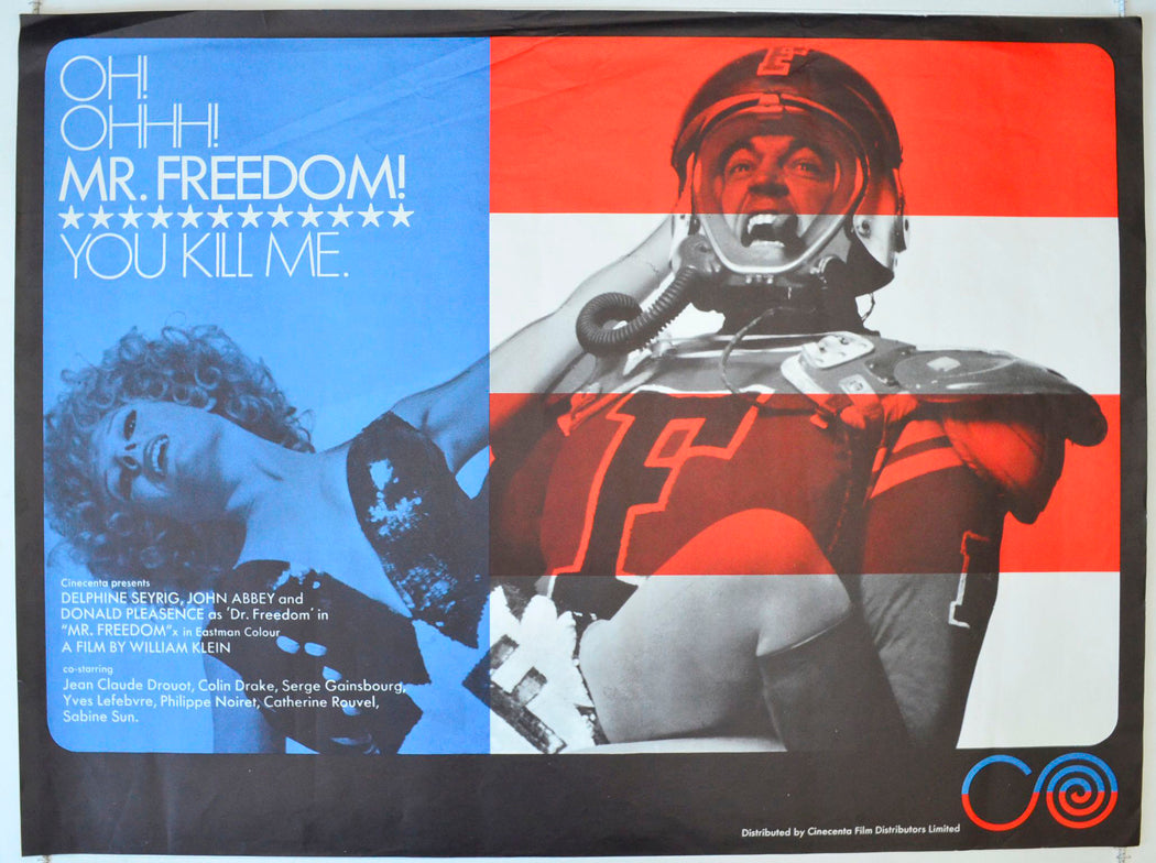 Mr. Freedom Original British Quad Poster - Movie Poster