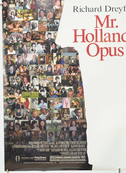 MR HOLLAND’S OPUS (Bottom Left) Cinema One Sheet Movie Poster 