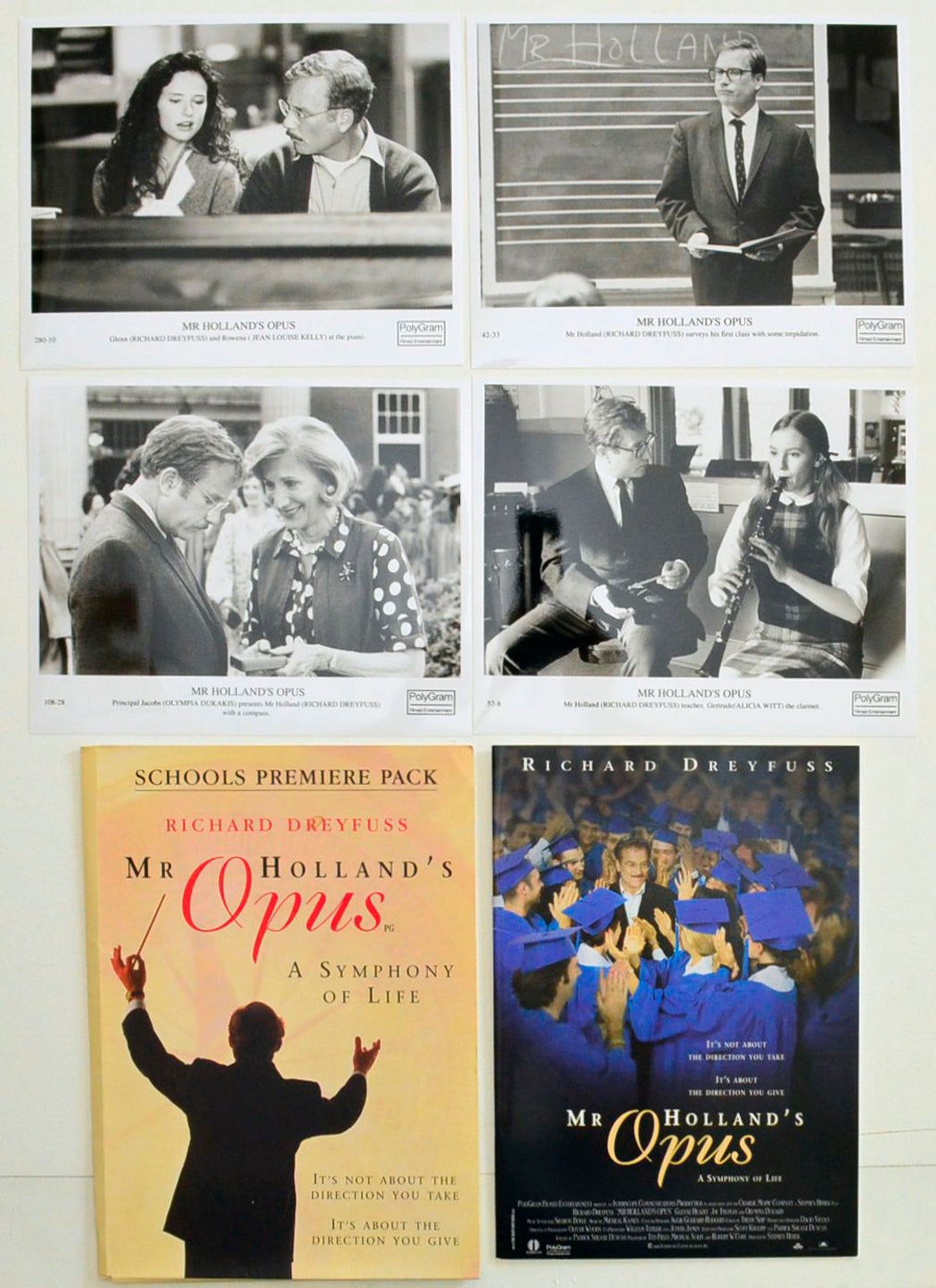 Mr Holland’s Opus   Original Cinema Exhibitors Press Kit / Schools Pack 