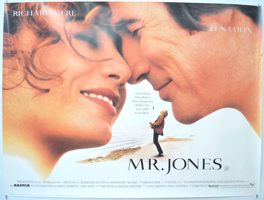 Mr. Jones Original Quad Poster - Film Poster - Movie Poster