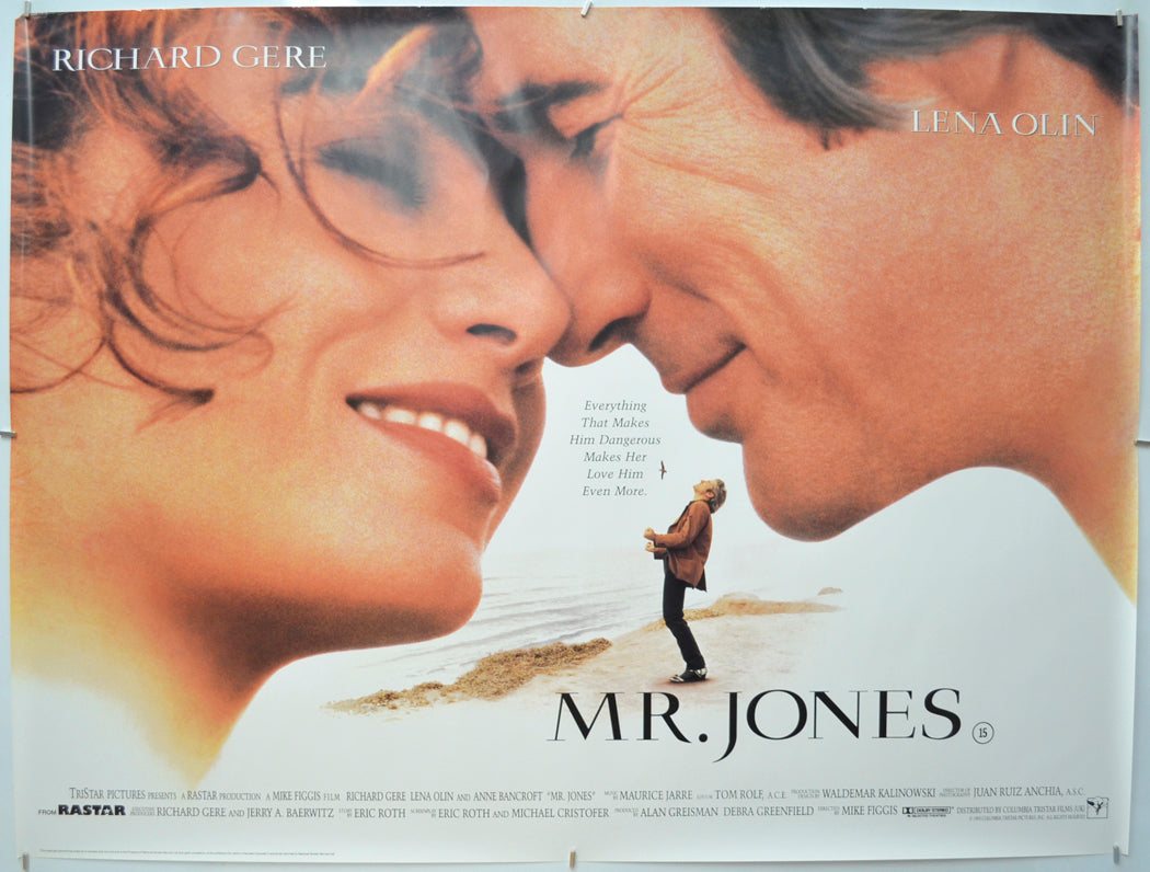 Mr. Jones Original Quad Poster - Film Poster - Movie Poster