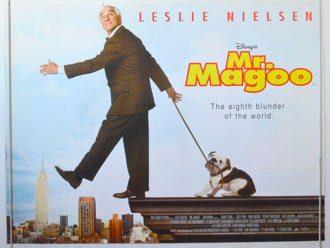 Mr Magoo Original British Quad Poster - Movie Poster