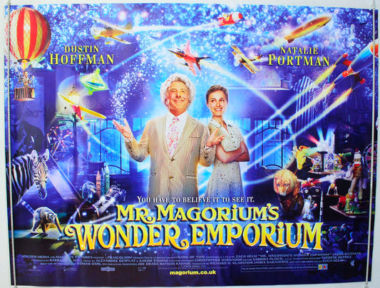 Mr Magorium's Wonder Emporium Original British Quad Poster - Film Poster - Movie Poster 