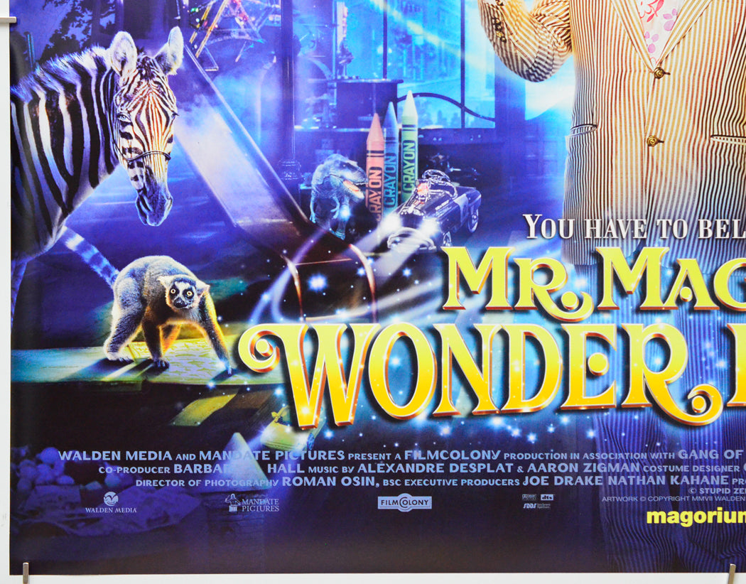 Mr Magorium's Wonder Emporium (Bottom Left) Cinema Quad Movie Poster 
