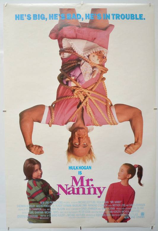 Mr Nanny  Original One Sheet Poster - Film Poster - Movie Poster