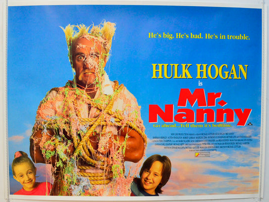 Mr Nanny Original British Quad Poster - Film Poster - Movie Poster 