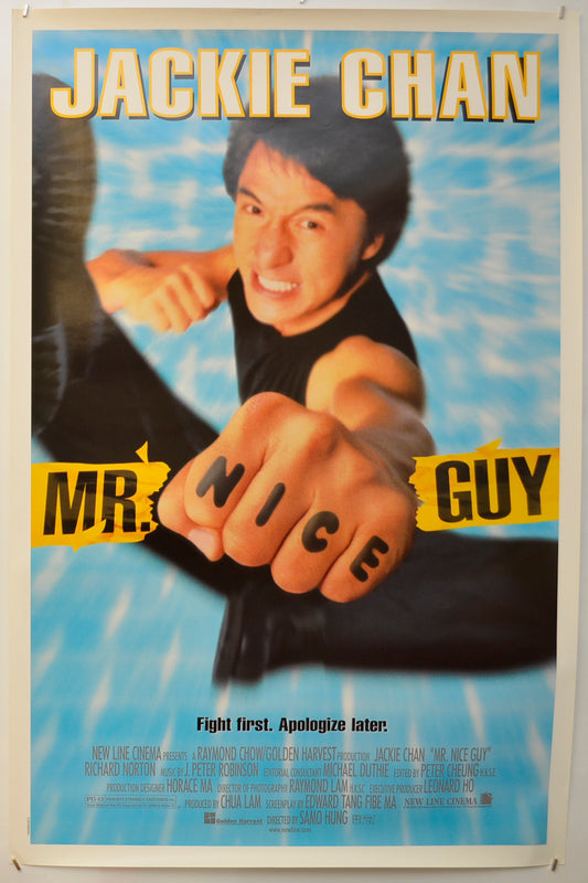 Mr. Nice Guy Original One Sheet Poster - Film Poster - Movie Poster