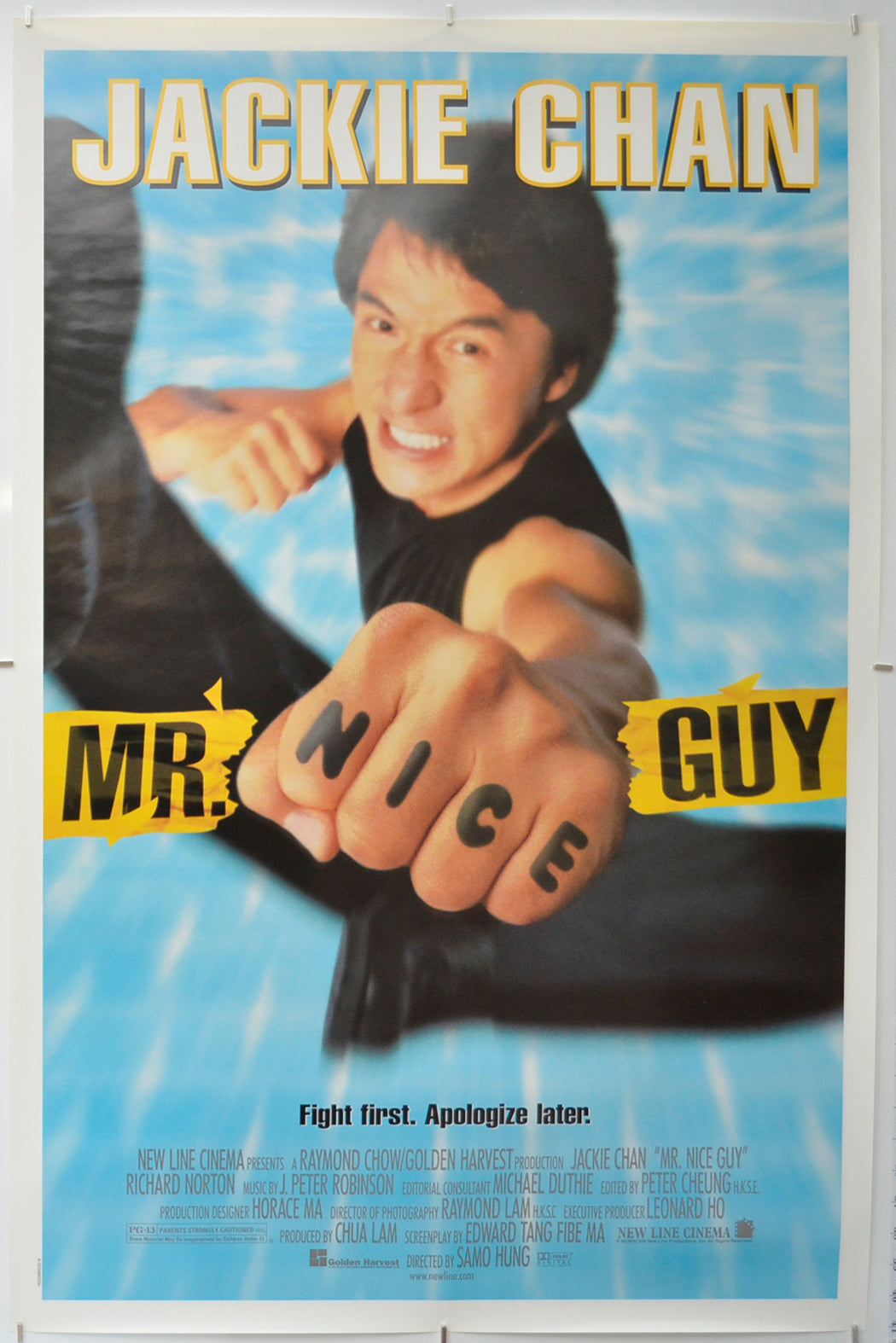 Mr. Nice Guy Original One Sheet Poster - Film Poster - Movie Poster