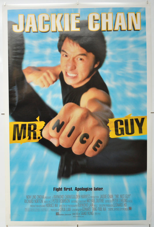 Mr. Nice Guy Original One Sheet Poster - Film Poster - Movie Poster