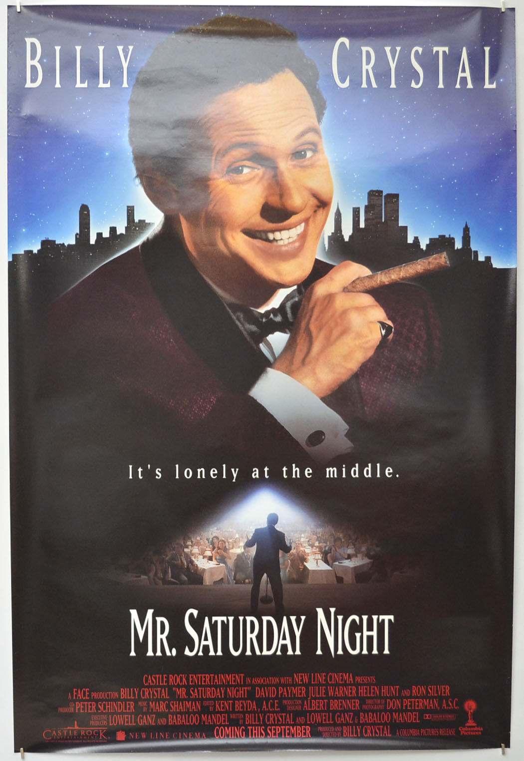 Mr Saturday Night Original One Sheet Poster - Film Poster - Movie Poster