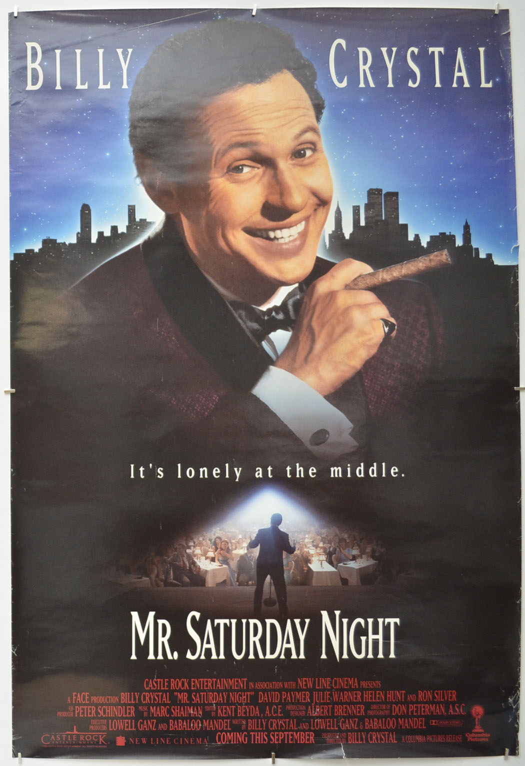 Mr Saturday Night Original One Sheet Poster - Film Poster - Movie Poster