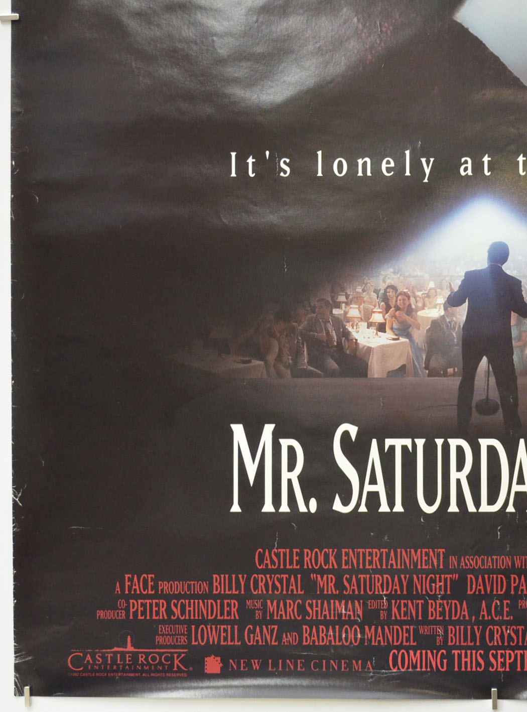 MR SATURDAY NIGHT (Bottom Left) Cinema One Sheet Movie Poster 