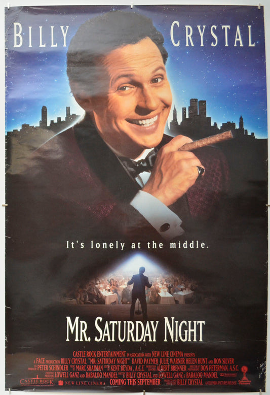 Mr Saturday Night Original One Sheet Poster - Film Poster - Movie Poster