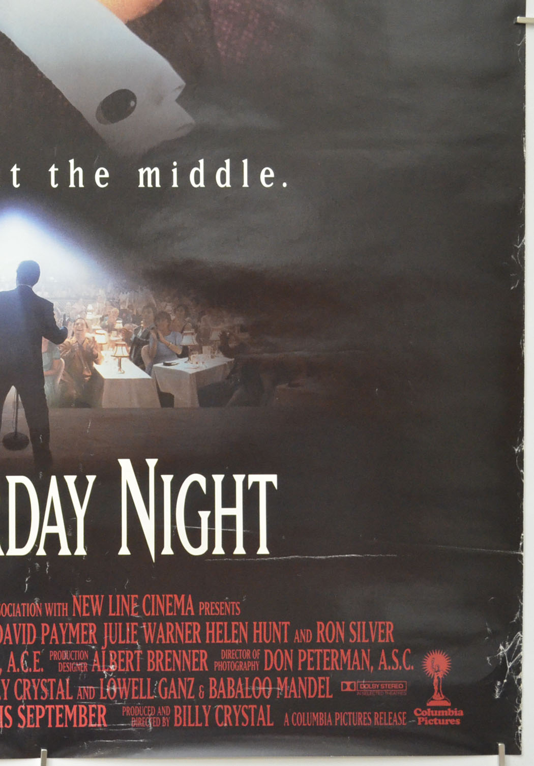 MR SATURDAY NIGHT (Bottom Right) Cinema One Sheet Movie Poster 