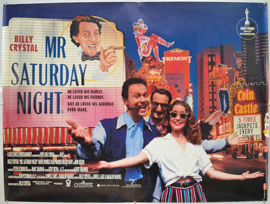 Mr Saturday Night Original Quad Poster - Film Poster - Movie Poster - Cinema Poster