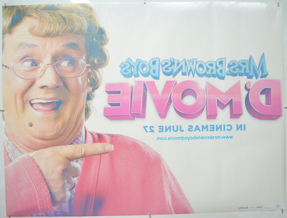 MRS BROWN’S BOYS D’MOVIE (Back) Cinema Quad Movie Poster 