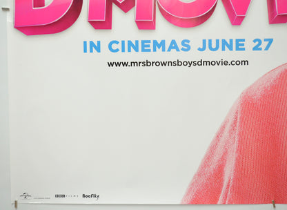 MRS BROWN’S BOYS D’MOVIE (Bottom Left) Cinema Quad Movie Poster 