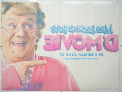 MRS BROWN’S BOYS D’MOVIE (Back) Cinema Quad Movie Poster 