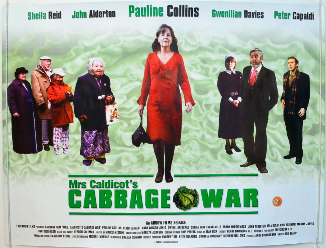 Mrs Caldicot's Cabbage War Original British Quad Poster - Film Poster - Movie Poster 