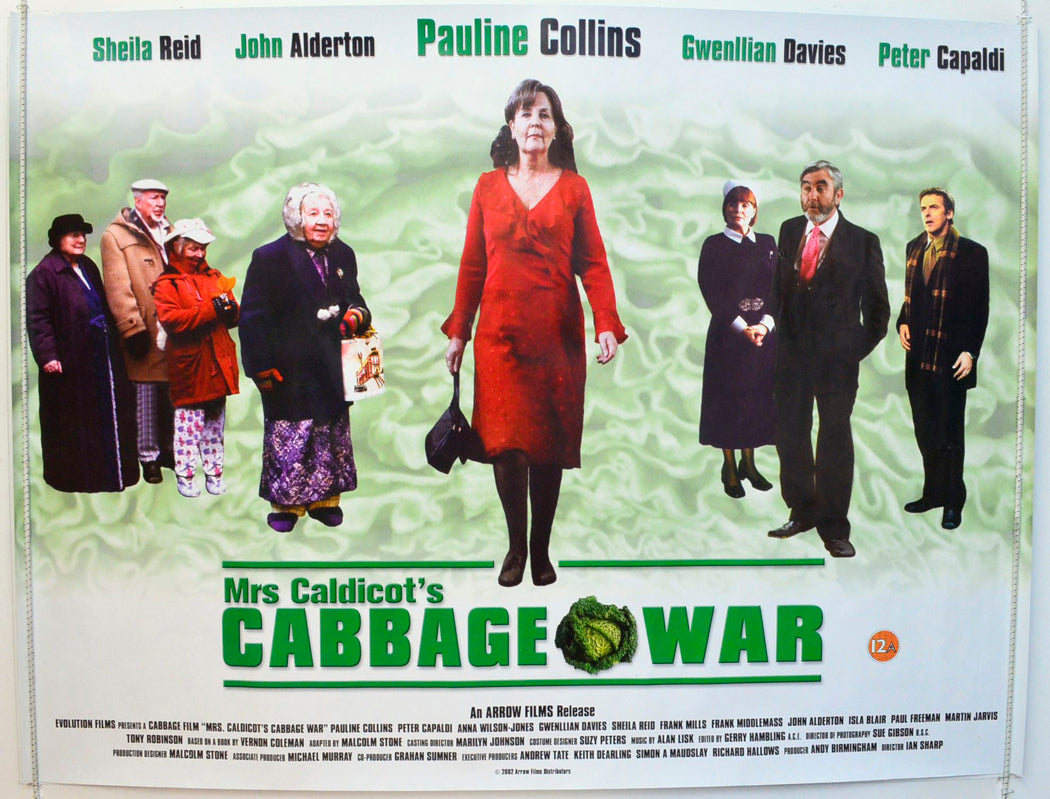 Mrs Caldicot's Cabbage War Original British Quad Poster - Film Poster - Movie Poster 