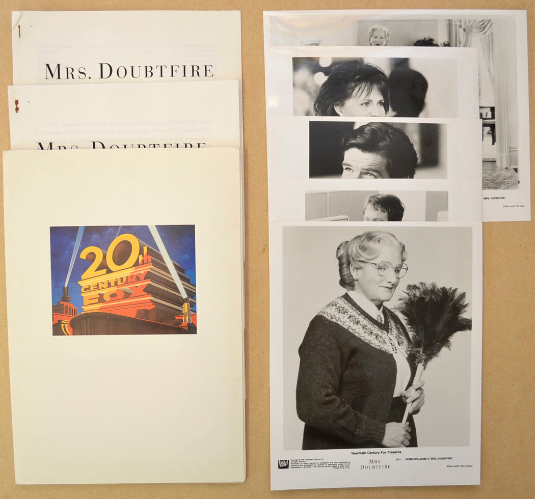 Mrs Doubtfire Original Cinema Exhibitors Press Kit 