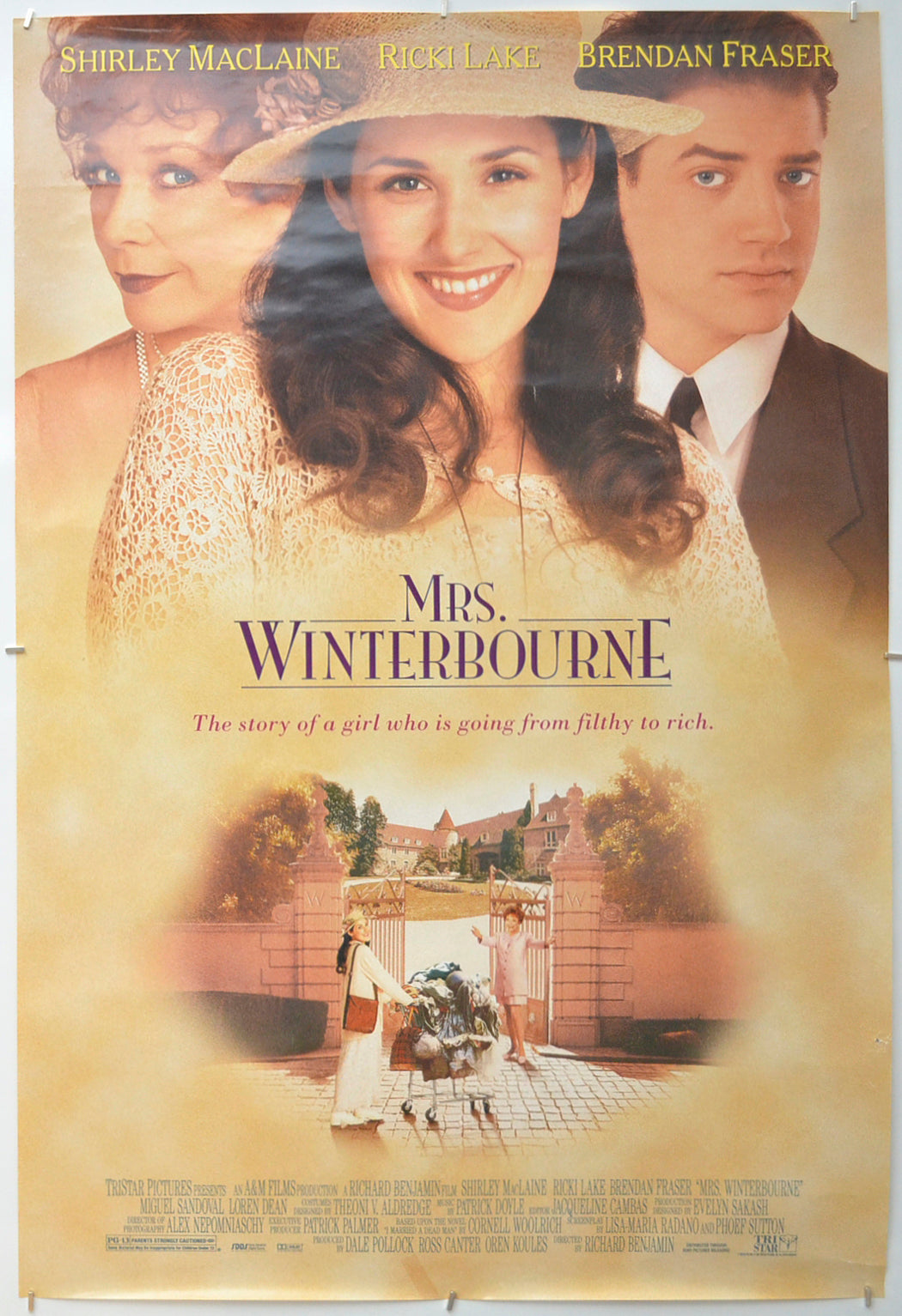 Mrs. Winterbourne Original One Sheet Poster - Film Poster - Movie Poster