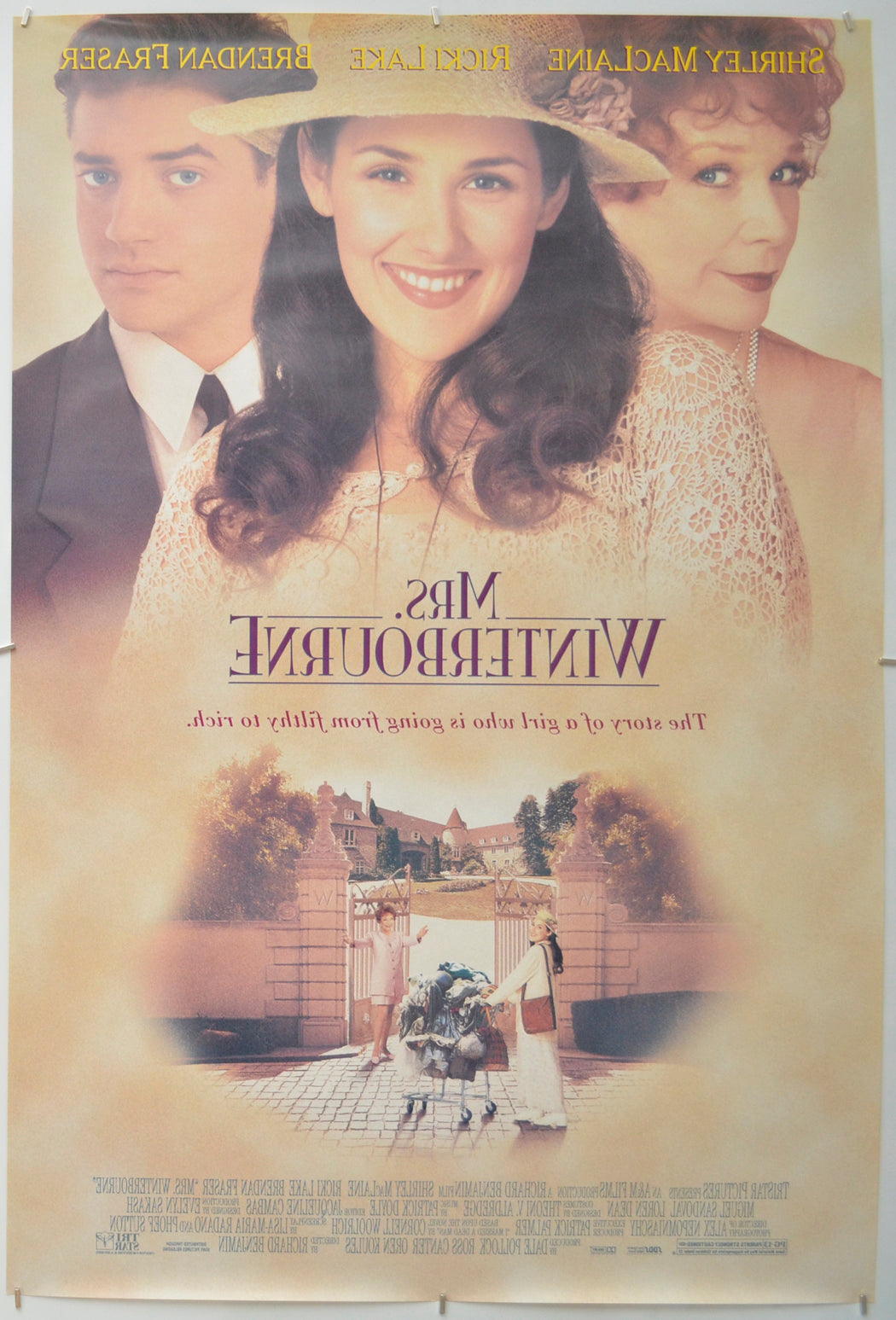 MRS. WINTERBOURNE (Back) Cinema One Sheet Movie Poster 