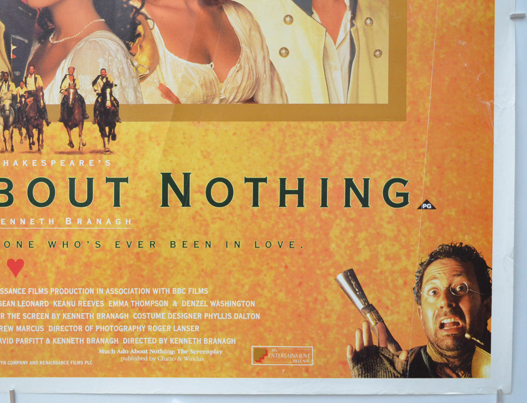 MUCH ADO ABOUT NOTHING (Bottom Right) Cinema Quad Movie Poster 